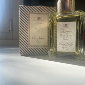 Adam Eau de Cologne Extra, Vintage Perfume Bottle, Rare Antique Fragrance, Vintage Glass Collectible, Classic Perfume, Classic Perfumery