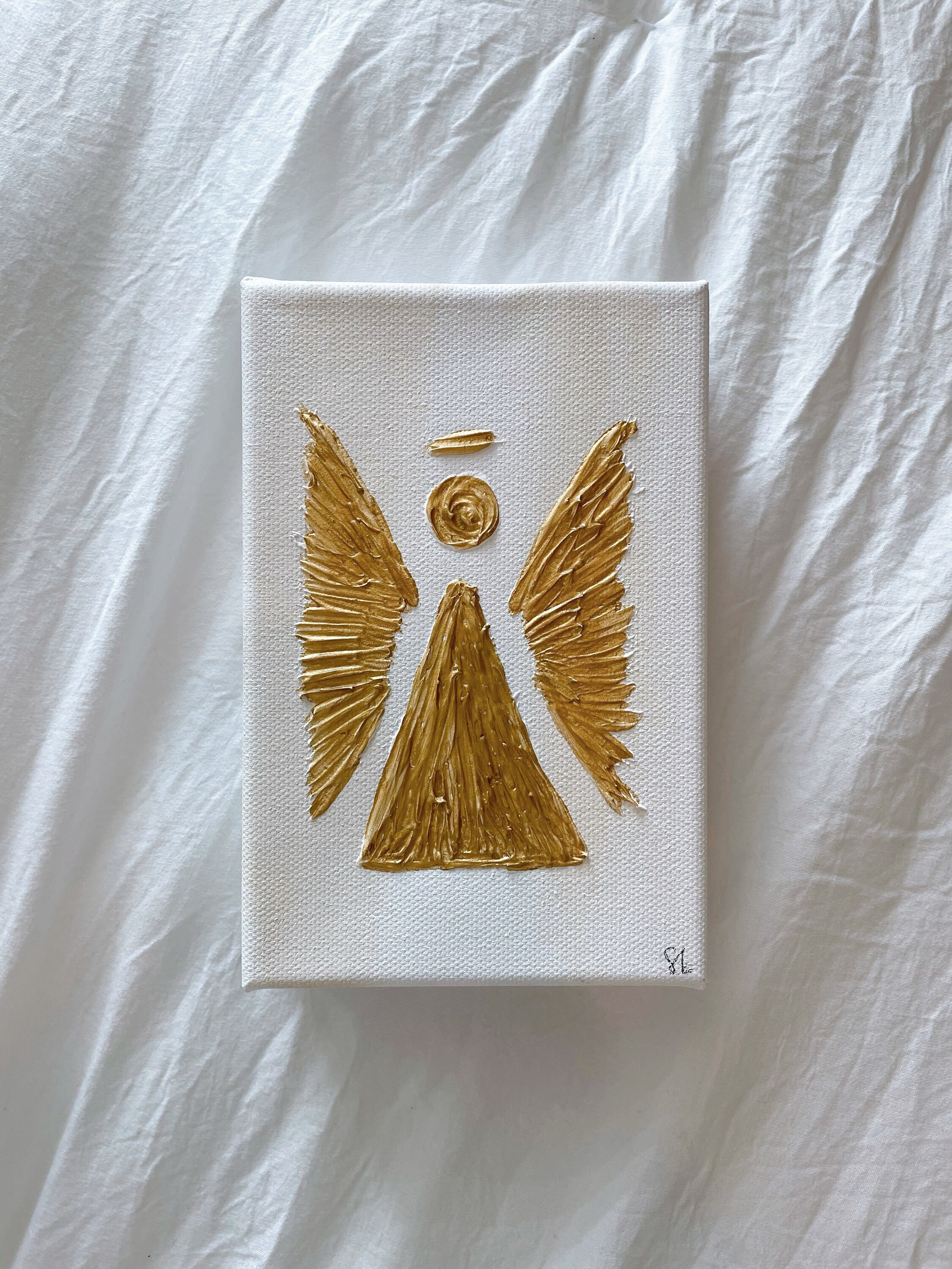 Gold Crown by Ruth's Angels - Canvas Gallery Wrap