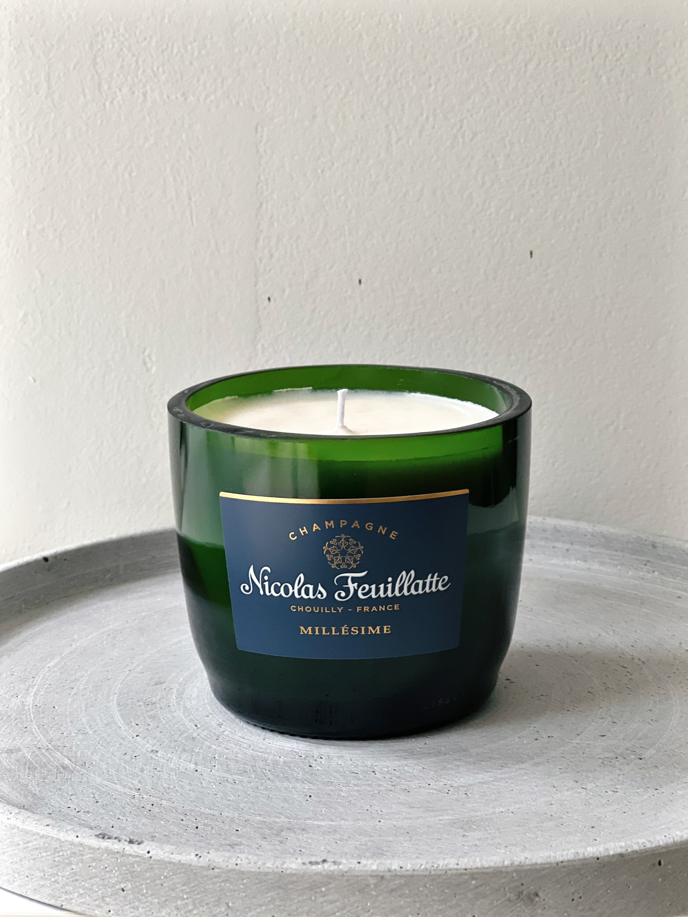 Bougie Bouteille Nicolas Feuillatte