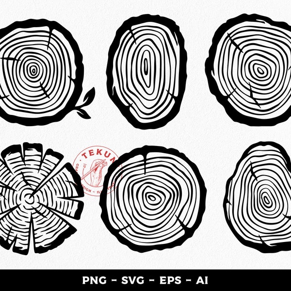 Tree Rings SVG. tree ring cut file for cricut, Tree Cutting svg, Woodworking svg, Lumber svg, instant download
