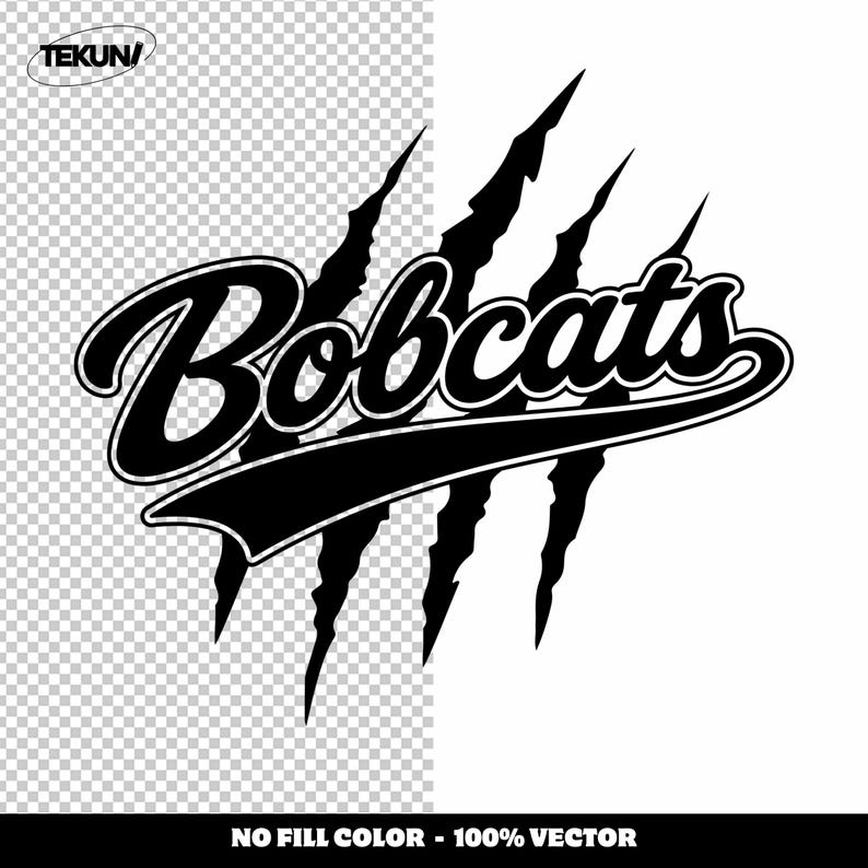 Bobcats SVG, Claw Scratch Vector, Team Shirt Design - Etsy