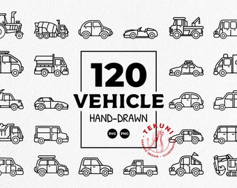 Vehicle svg bundle, transportation svg set, construction svg - Instant download