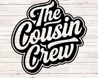 Cousin Crew SVG: Family Reunion Shirt Design (Digital Download