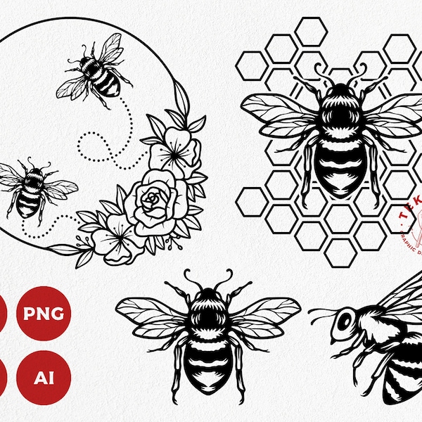 queen bee svg files for cricut, honey bee svg, instant download