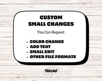 Custom Item From This Shop