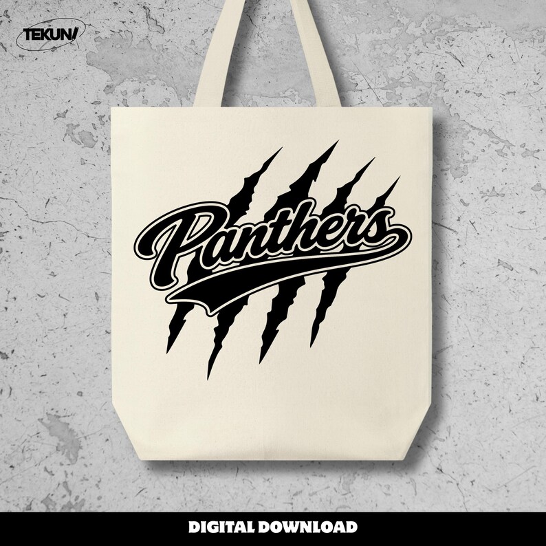 Panthers SVG, Claw Scratch Vector, Team Shirt Design - Etsy