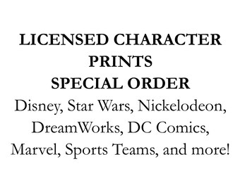 TODDLER LICENSED Special Order