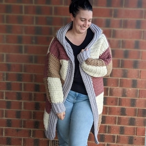 Mackenna Cardigan CROCHET PATTERN