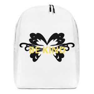 Mochila minimalista Be Kind, bolsos y carteras, mochila para hombres, mujeres, niños, regalo para estudiantes, cumpleaños, amigos,