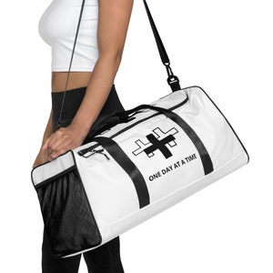 Bolso de lona Triple Cross, bolsos y carteras, bolso de viaje para hombres, mujeres, niños, Faith Overnighter, regalo para él o ella, boda, parejas