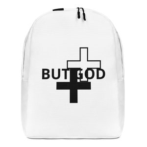 Pero Dios Mochila Minimalista, Bolsos y Carteras, Mochila para Hombres, Mujeres, Niños, regalo para estudiantes, cumpleaños, amigos, Maestros,