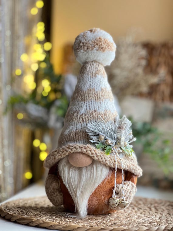 Handmade Winter Gnome • Ready to Ship • Scandinavian Christmas