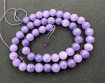 5A Amethyst Bead Bracelet 8 mm Round Crystals Gemstone Bracelet beads DIY, birthday Christmas present