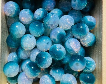 Beads DIY,Natural Gemstone Round Smooth Beads Healing Genuine Stone Loose Beads