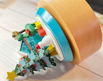 Custom wooden music box, birthday gift, gift for family,her,personalized gift, unique anniversary gift, special keepsake