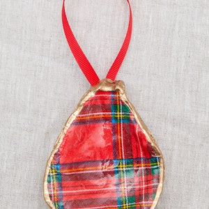 Ornament - Christmas Royal Plaid