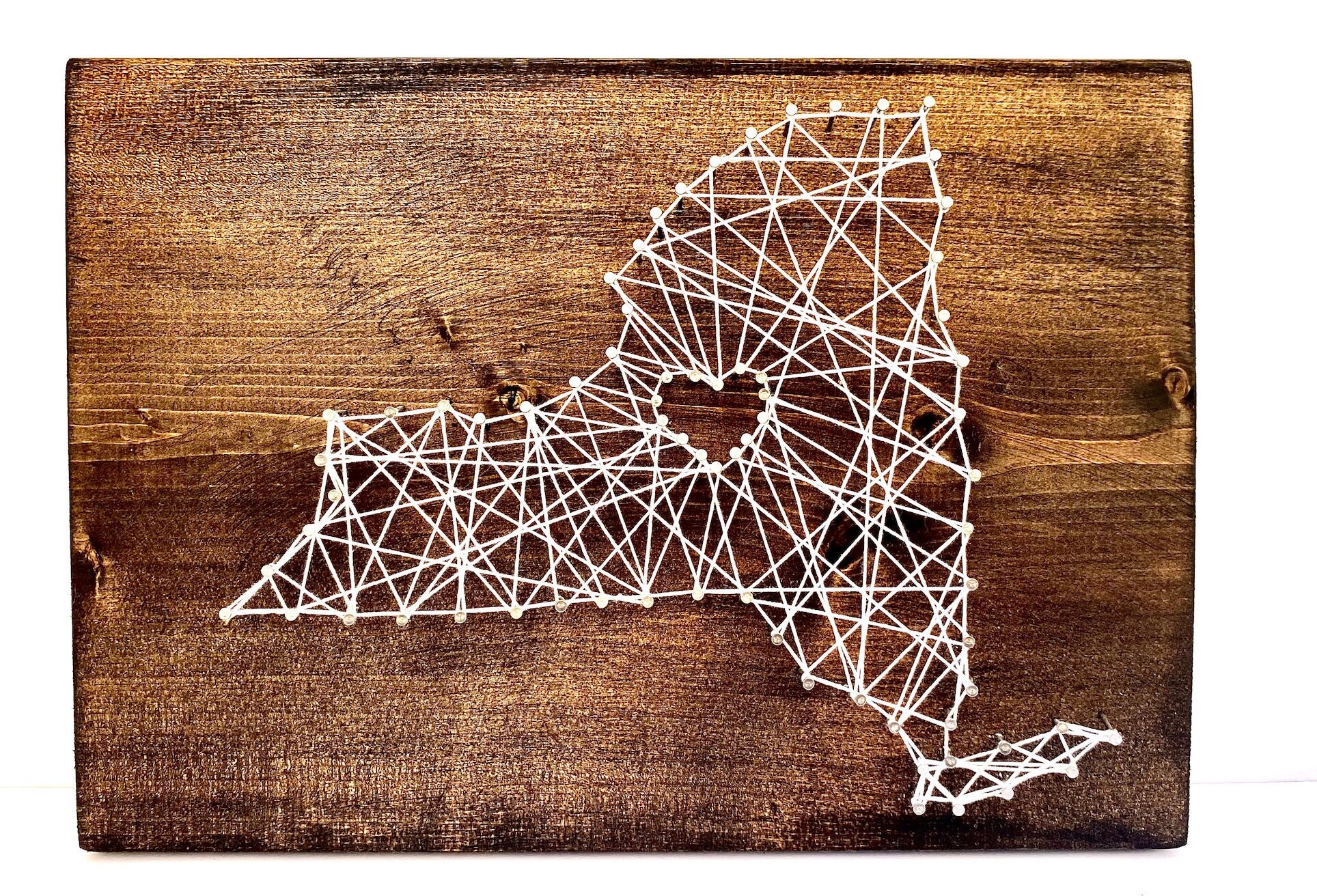 State Country City Geographic String Art - Etsy