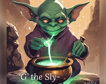 Spirit Companion ‘G’ the Sly-Sagebark Goblin Preconjure