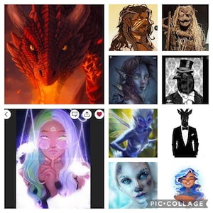 Get to know your spirit companion—-Collage/Moodboard