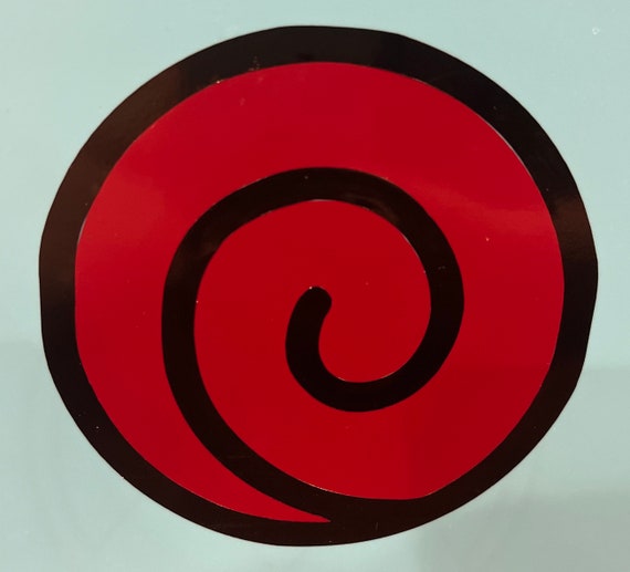 Naruto Uzumaki Clan Emblem Decal | Etsy