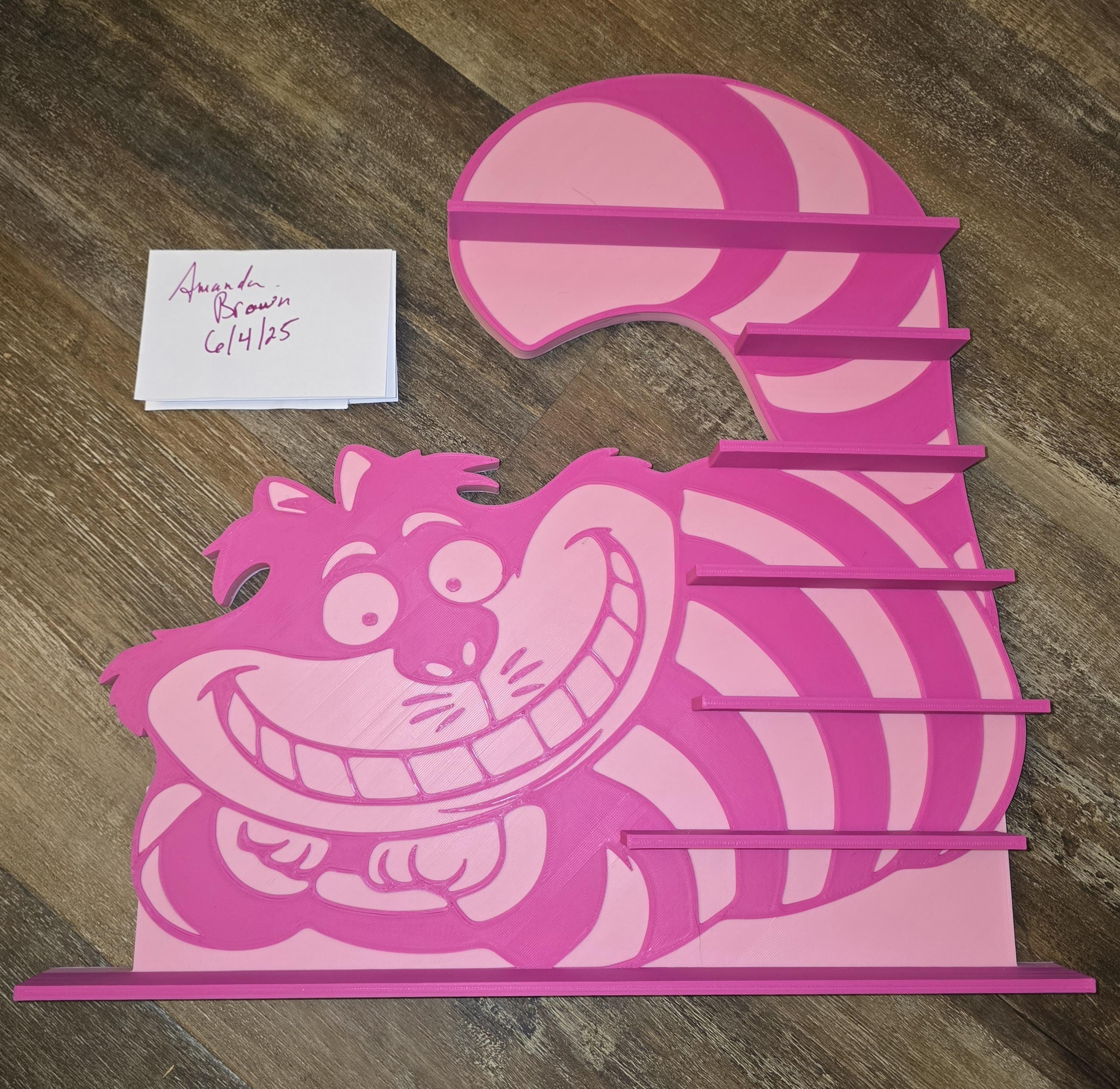 Large Cheshire Cat Shelf for Disney Doorables