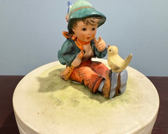 Vintage Hummel - Chick Boy (candy dish) 111/63