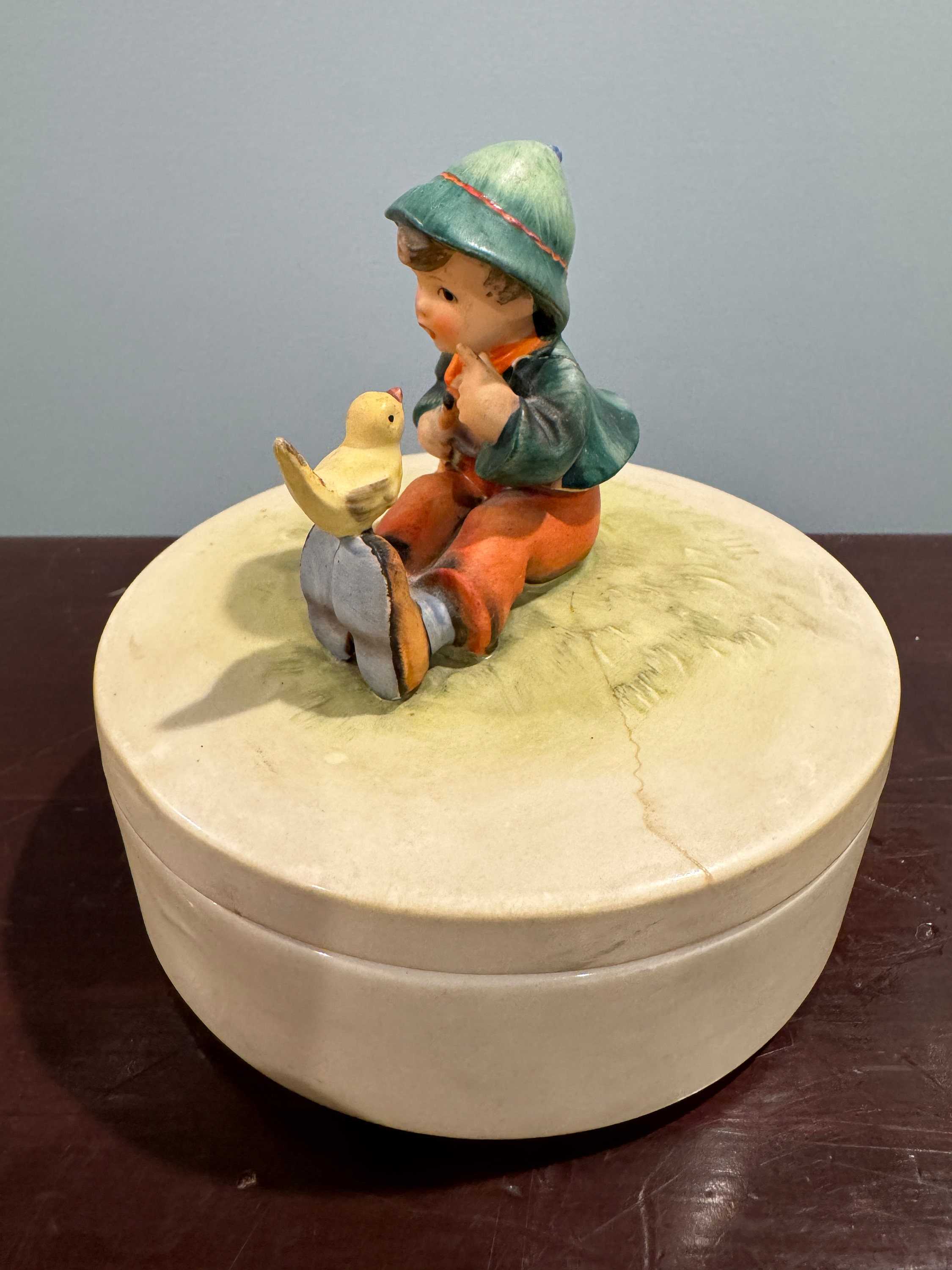 Vintage Hummel Chick Boy candy Dish 111/63 Etsy