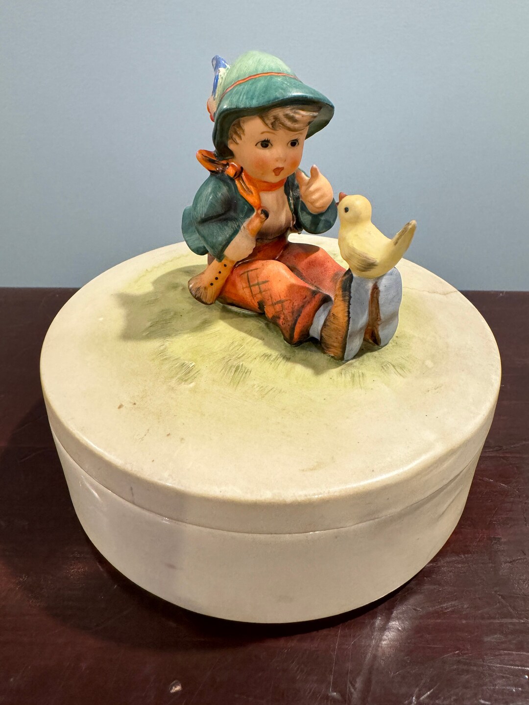 Vintage Hummel Chick Boy candy Dish 111/63 Etsy