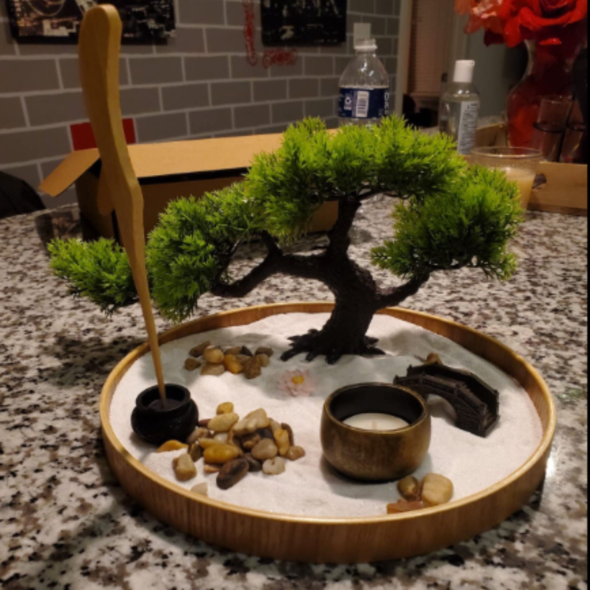 Japanese Zen Garden for Desk Garden Décor Zen Garden Sand Etsy