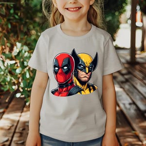 Deadpool & Wolverine Shirt, Deadpool and Wolverine Tshirt, Deadpool 3 Movie Shirt, Hugh Jackman, Deadpool and Wolverine Tee, Wolverine Shirt