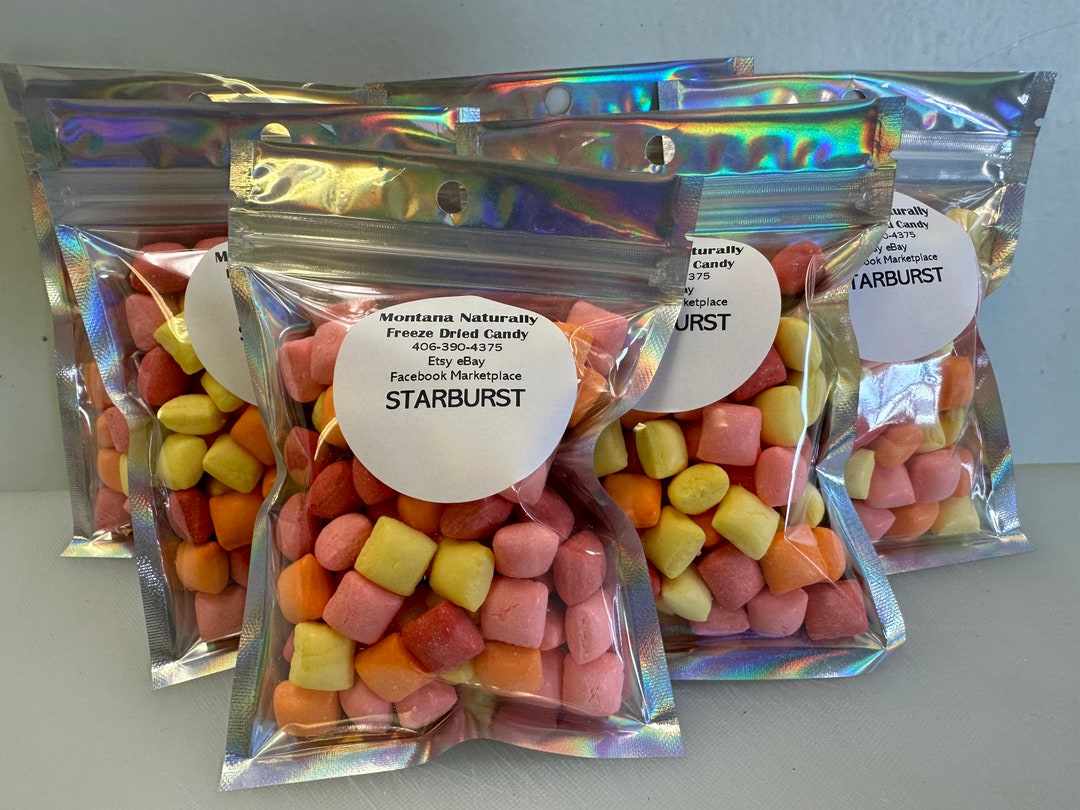 Freeze Dried MINI STARBURST Etsy