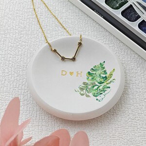 Bridal Shower Gift, Jewelry Dish, Gift for Bride, Wedding Gift, Ring Holder, Engagement Gift, Custom Ring, Ring Dish