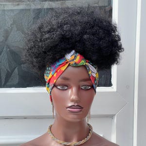 Headband wig | Ponytail wig | Interchangeable headband & free parting hair  wig | Gym wig  | Alopecia wig  |