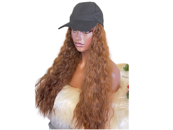 Chemo wig baseball cap Amazon.com: Hairro Baseball Hat With Hair Attached For Women  main image 2