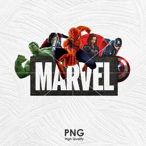 Avengers Sublimation Png, All Team Heroes Sublimation Png, Superheroes Sublimation Shirt Png, Heroes Clipart, Instant Download, Print File