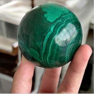 Sfera di malachite