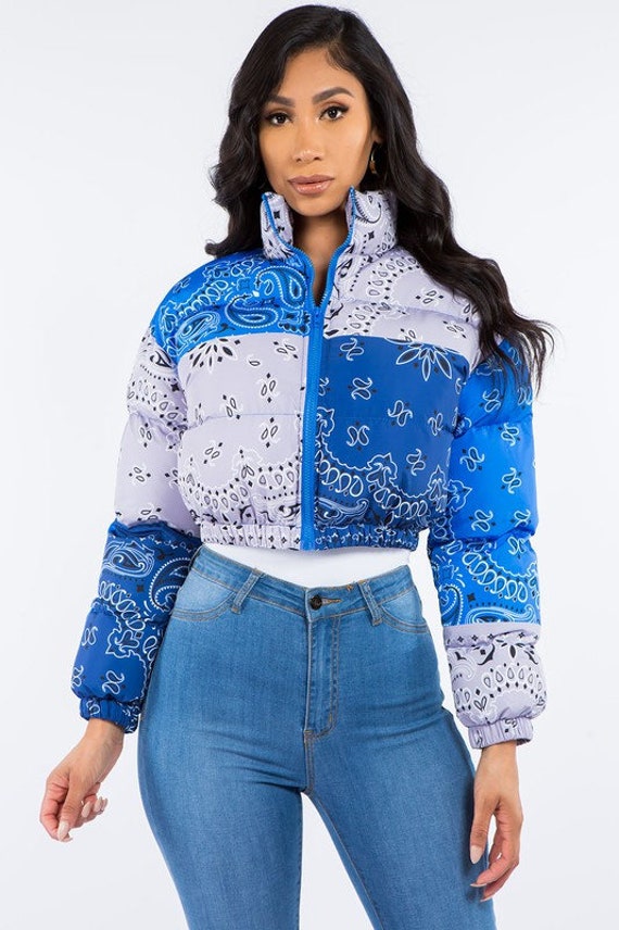 Bandana Cropped Jacket - Etsy Australia