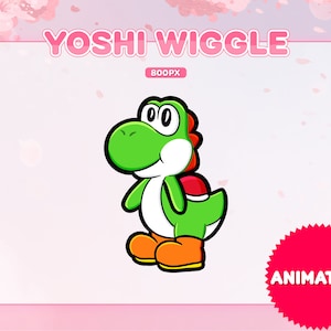 YOSHI ANIMATO Wiggle Twitch/Discord Emote