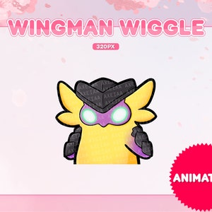 ANIMATED NEW VALORANT Wingman Wiggle Twitch/Discord Emote