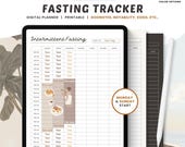 Diet Tracker, Digital Fitness Planner Insert, Goodnotes Template, Planner Template, Digital Fasting Tracker, Printable Fitness Tracker, PDF