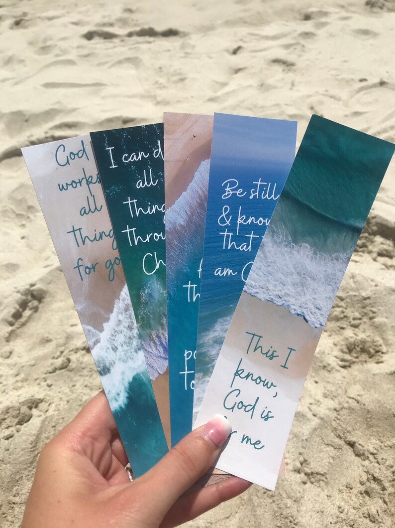 Christian Bookmarks Religious Bookmark bible Verse Bookmarks Scripture