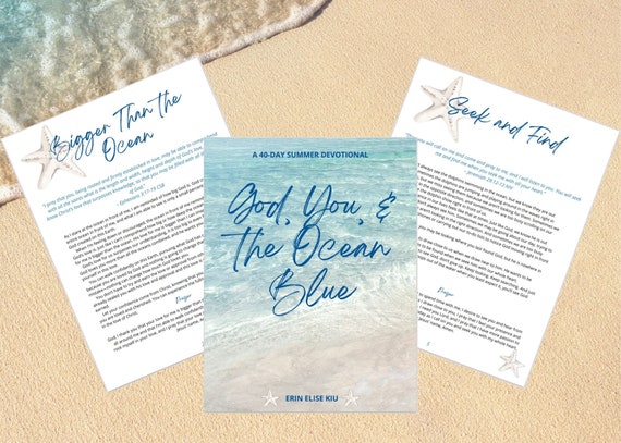 Summer Devotional | Beach Devotional | Summer Devotions | Devotional for Summer | 40-Day Digital Devotional for Women | Vacation Devotional