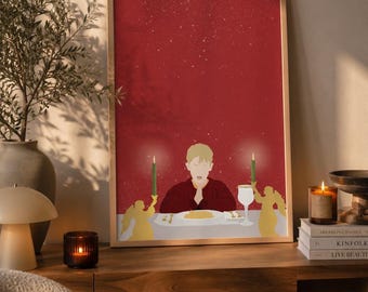 Home Alone Movie Poster  l High-Quality Digital Wall Art  l Christmas Poster  l Home Alone Poster for Christmas Gift l Instant Download