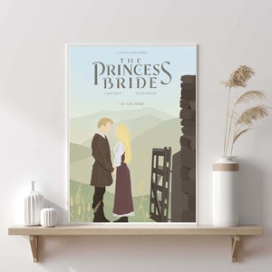 The Princess Bride Movie Poster |The Princess Bride Movie | Retro Movie Poster | Movie Poster | Minimalist Poster | Retro Movie Poster