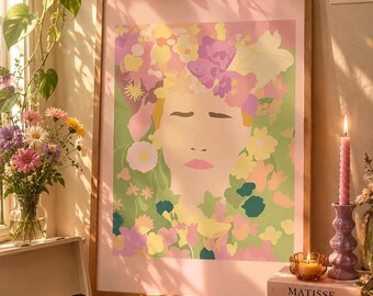 Midsommar / Ari Aster / Póster vintage inspirado en la película / Póster de película / Decoración de pared / Decoración del hogar / Lámina de arte retro vintage