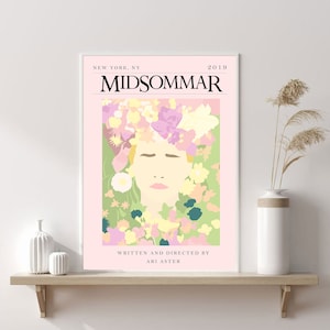 Midsommar / Ari Aster / Movie Inspired Vintage Poster Print / Movie Poster / Wall Decor / Home Decor / Vintage Retro Art Print