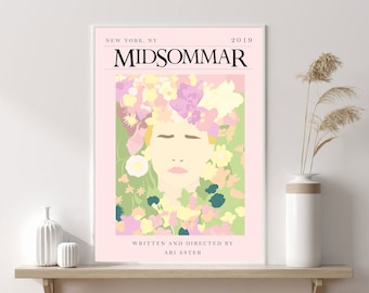 Midsommar / Ari Aster / Movie Inspired Vintage Poster Print / Movie Poster / Wall Decor / Home Decor / Vintage Retro Art Print