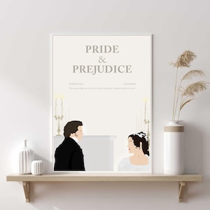 Pride and Prejudice Movie Poster | Pride and Prejudice Art | Pride and Prejudice Poster | Pride and Prejudice Print