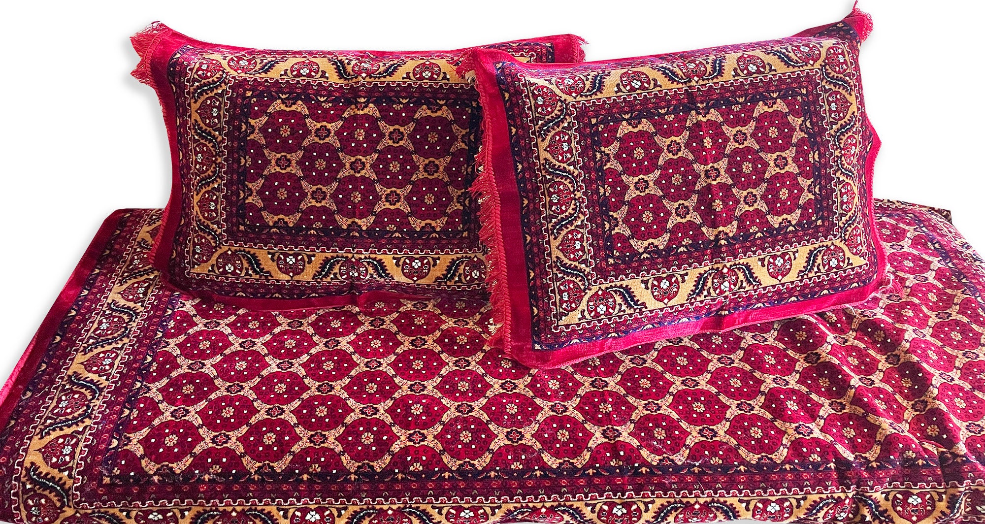 Ensemble de Housse Canapé Au Sol, Matelas Simple Afghane, Arabe Marocain Diwan Majlis Jalsa, Cadeau 