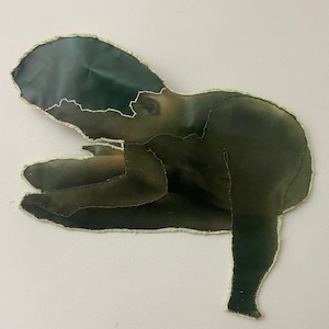 MANMEAT 5 photo art, male art, wall decor, contemporary art, needle work on photo